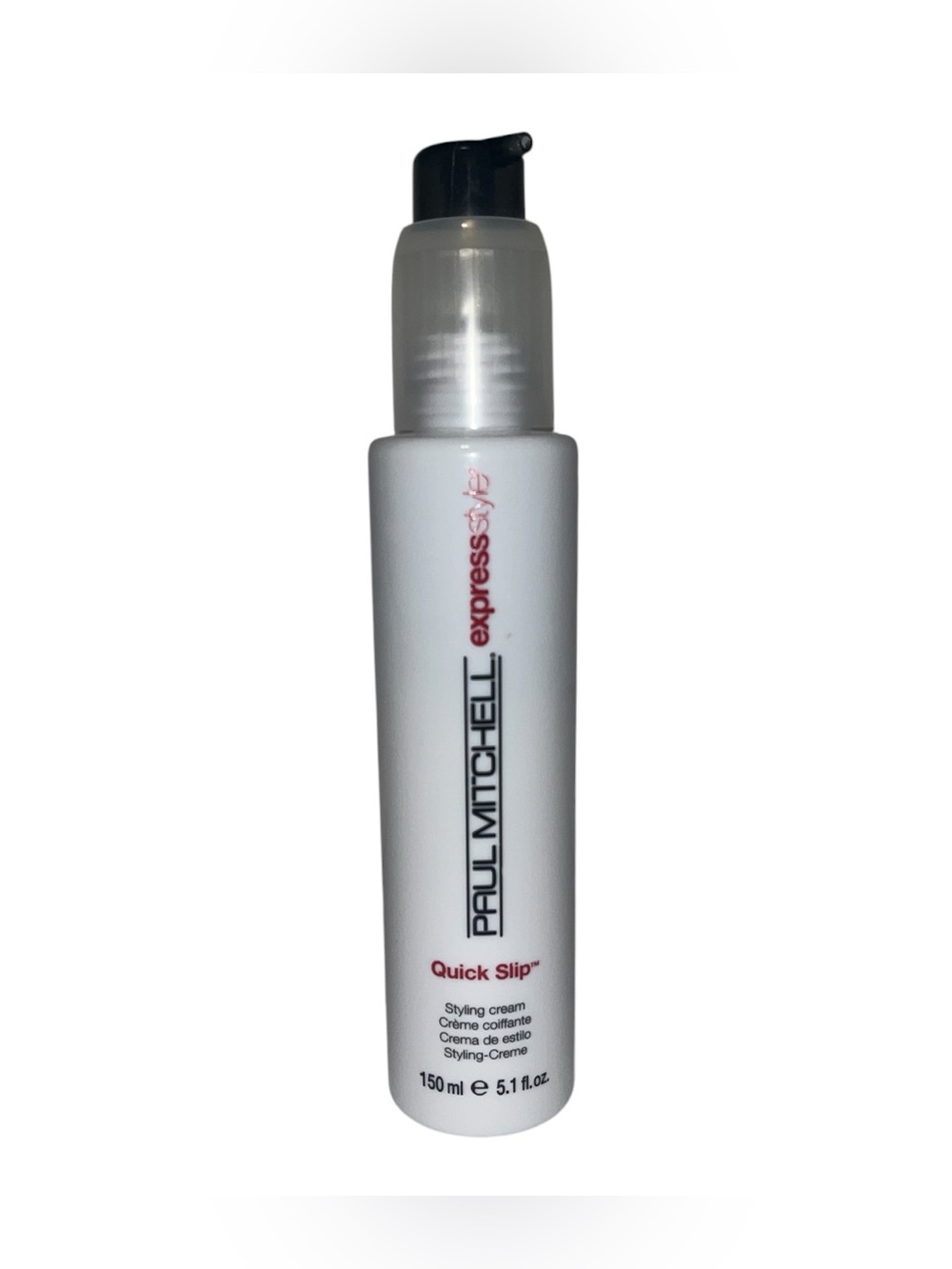 Paul Mitchell Quick Slip Styling Cream 5.1oz Pump 85% Full Express Style Hair